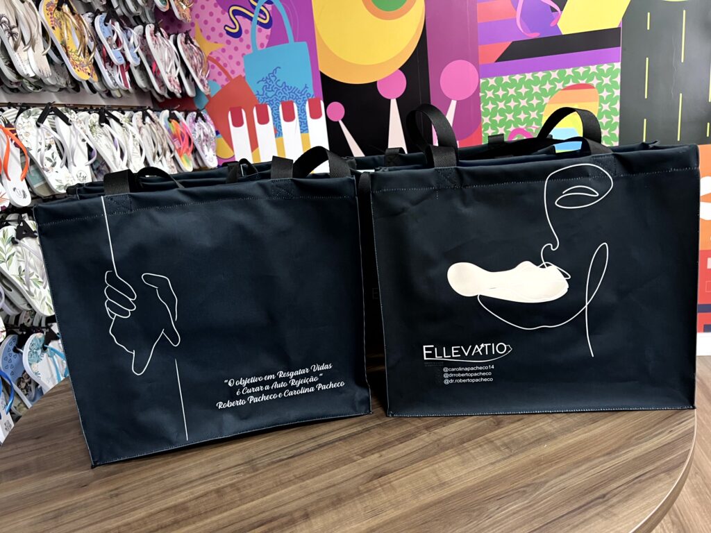 Bolsa personalizada como brinde para empresa