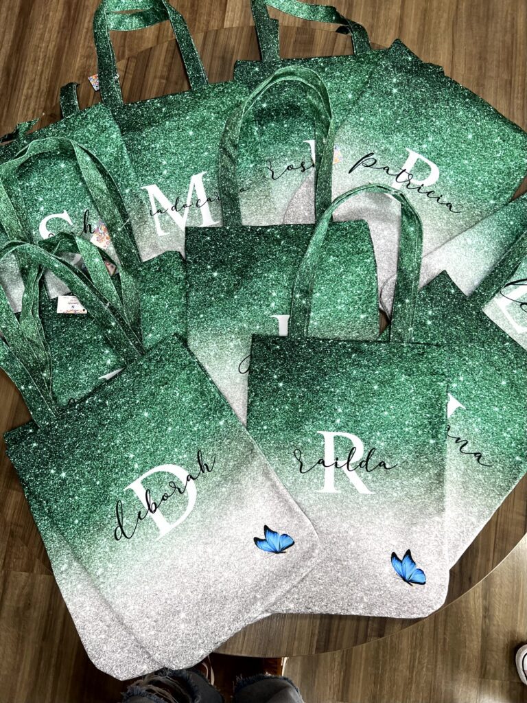 bolsa personalizada festa  anos