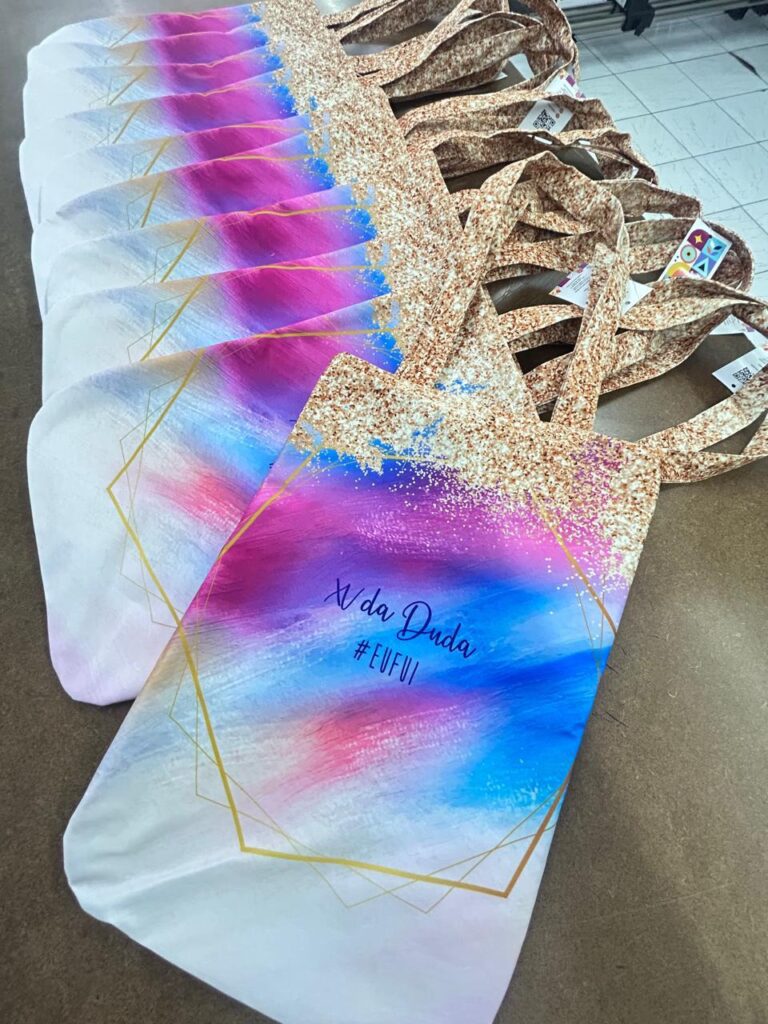 Bolsas lembrancinha personalizadas 15 anos