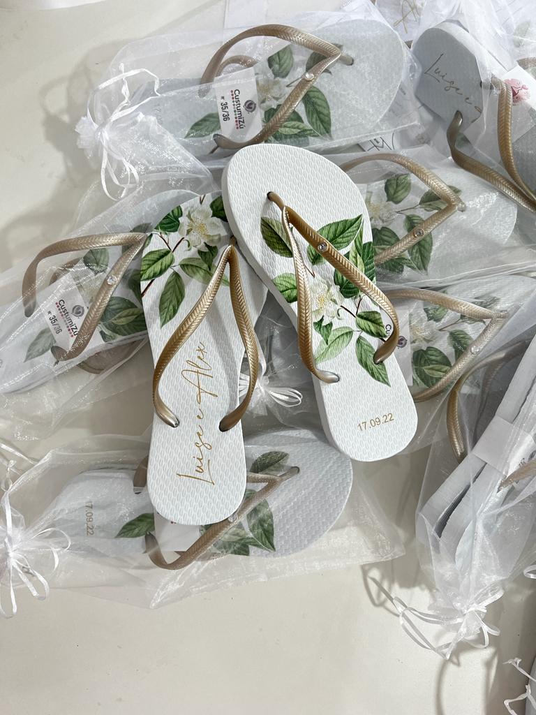 Chinelo personalizado