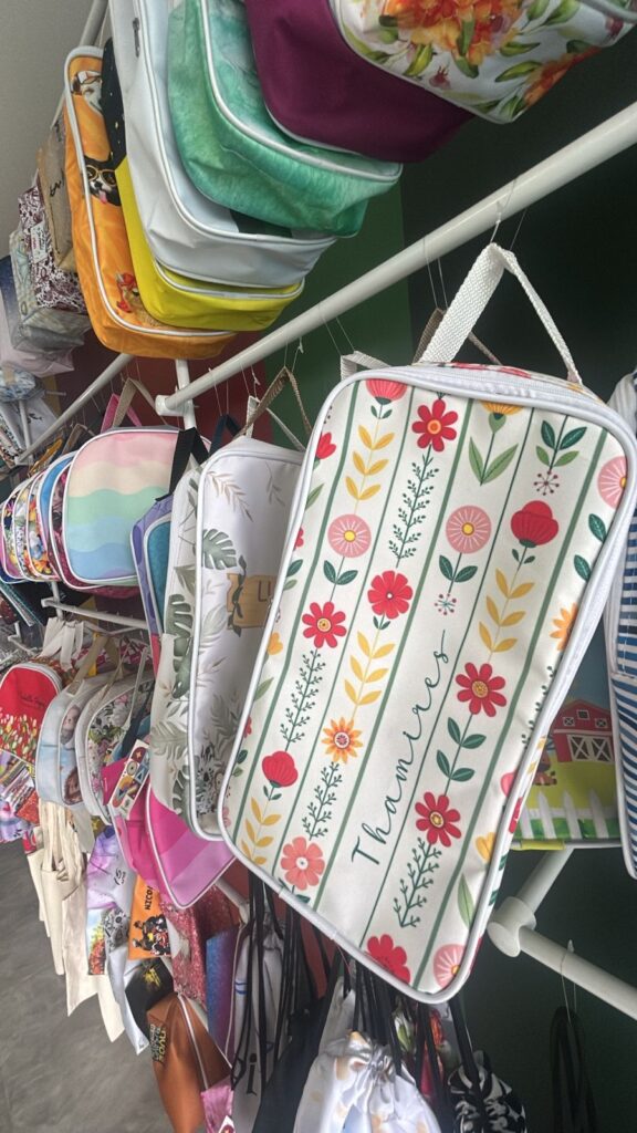 Bolsa personalizada lembrancinha