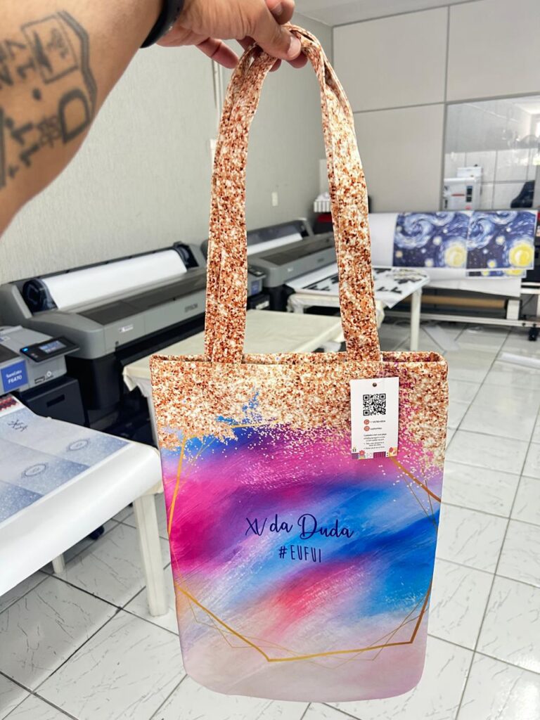 Bolsa personalizada 15 anos.

