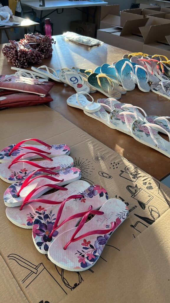 Chinellos personalizados