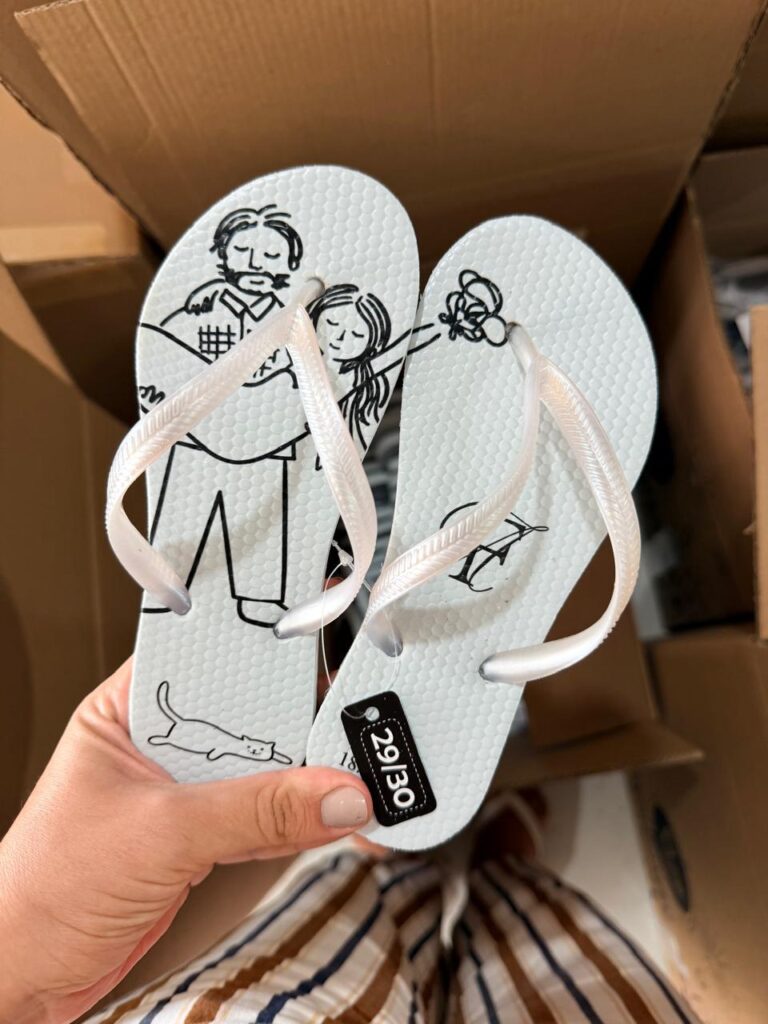 chinelo personalizado