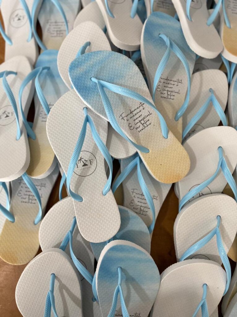 Chinelo personalizado