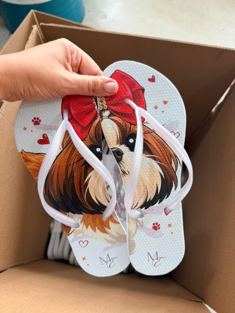 chinelos personalizado