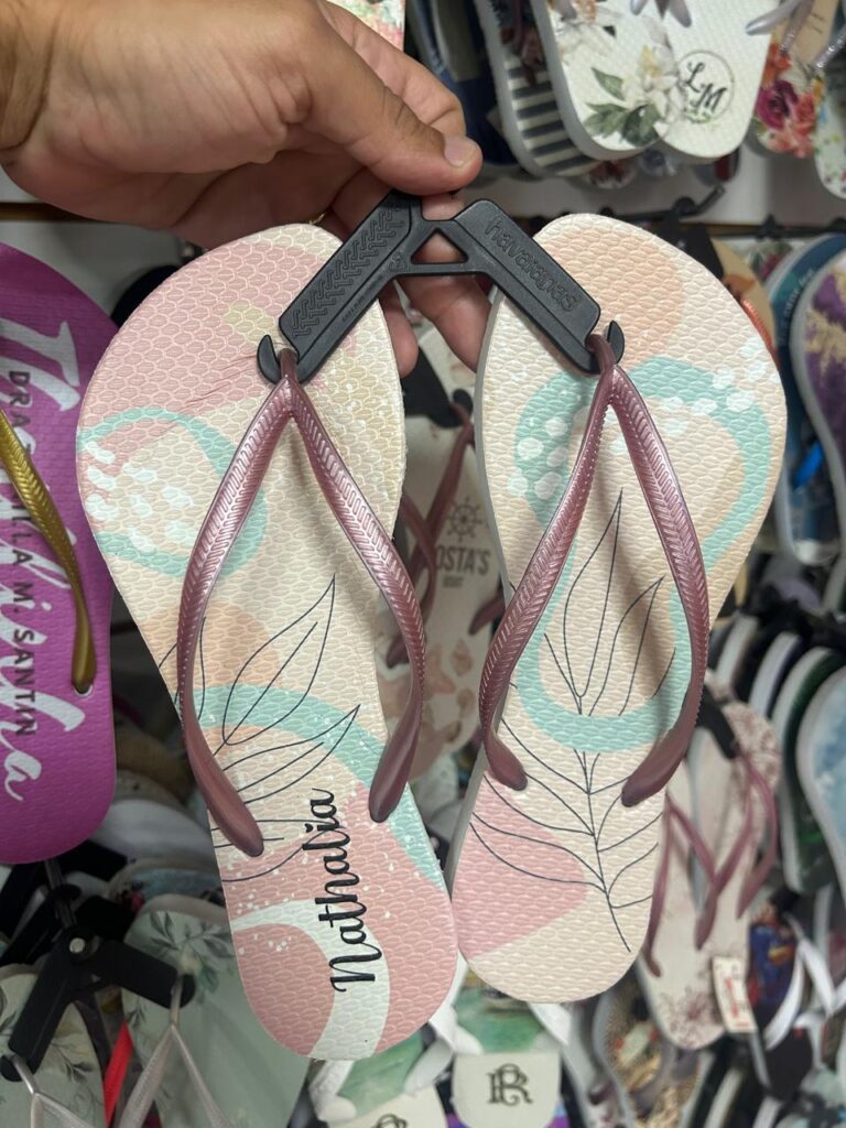 chinelo personalizado 15 anos