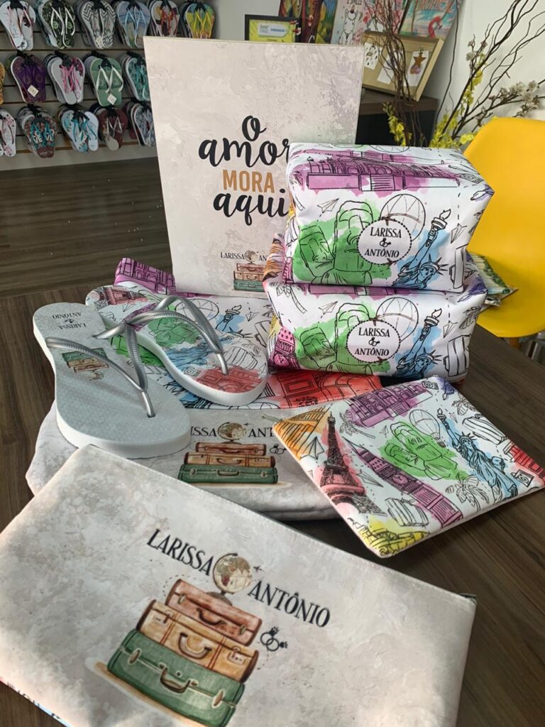 kit de lembrancinha com alto valor percebido